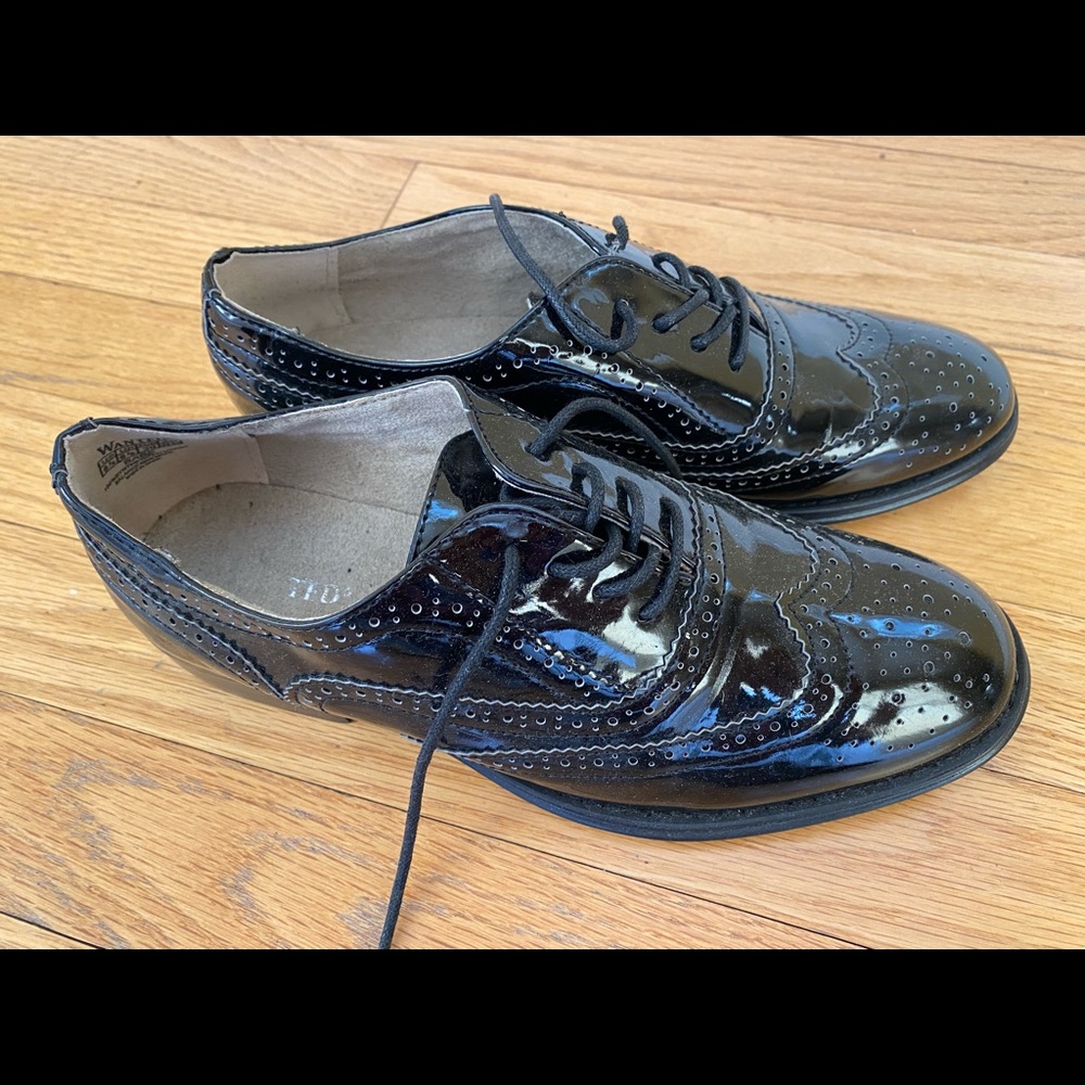 Patent Leather Shoes NEW WOT